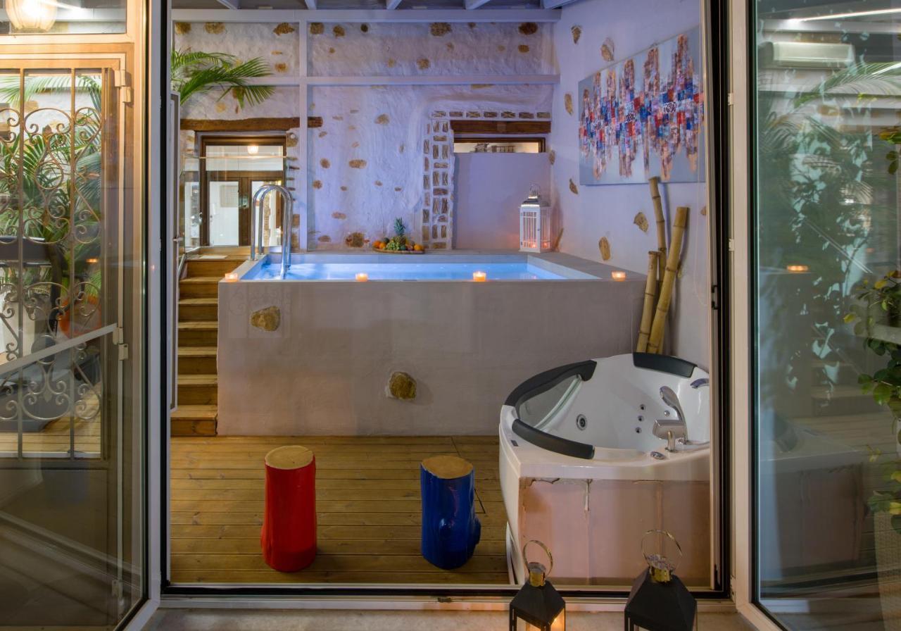 Villa Splantzia - Heated Pool - Garden Chania  Exterior photo